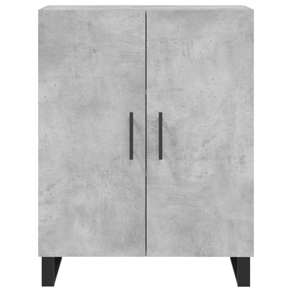 Highboard | Concrete grey | Engineered wood, metal | 69.5x34x180 cm