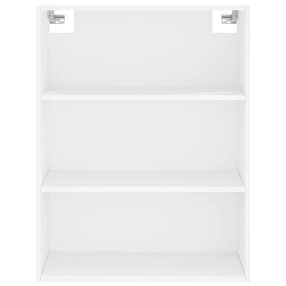 Highboard White 69.5x34x180 cm Engineered Wood