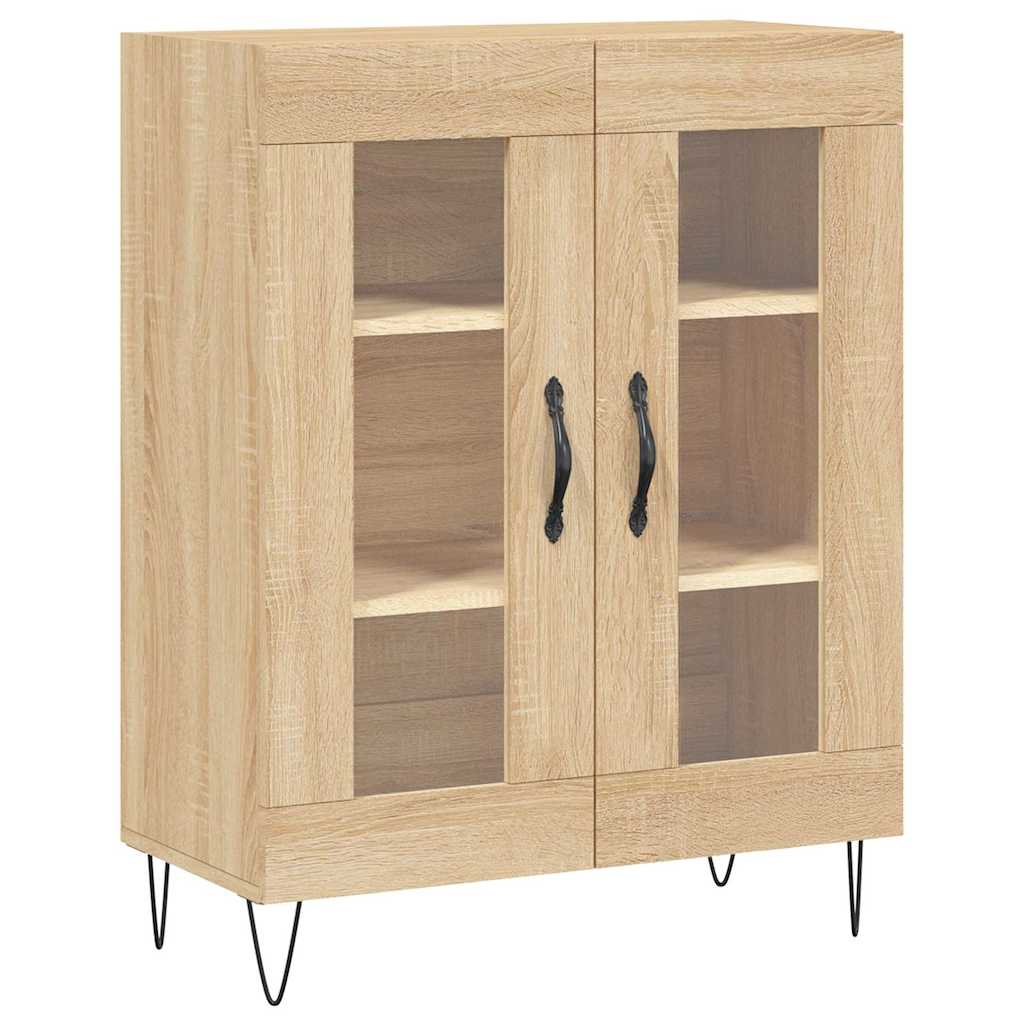 Highboard Sonoma Oak 69,5x34x180 cm Engineered Wood