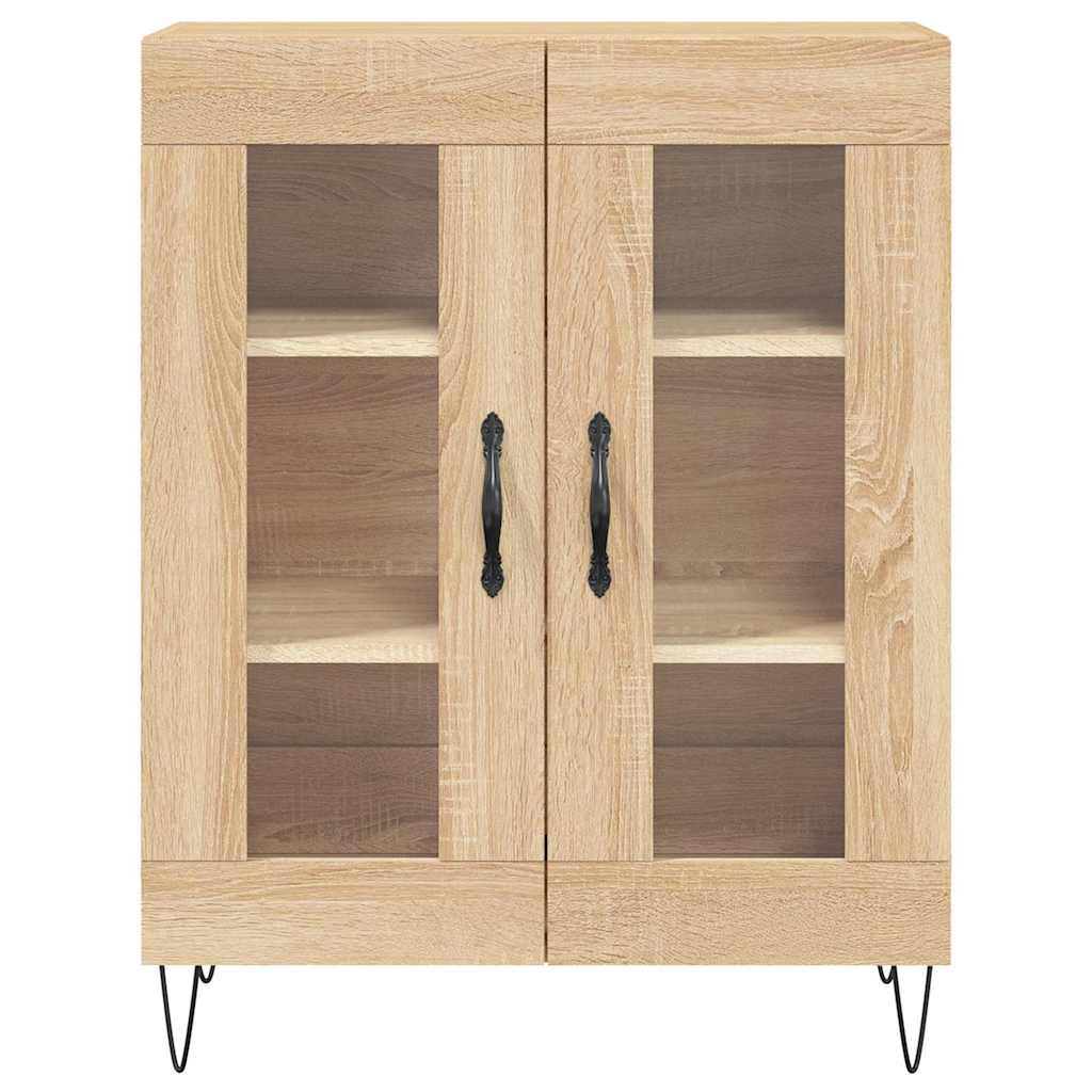 Highboard Sonoma Oak 69,5x34x180 cm Engineered Wood
