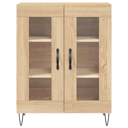 Highboard Sonoma Oak 69,5x34x180 cm Engineered Wood
