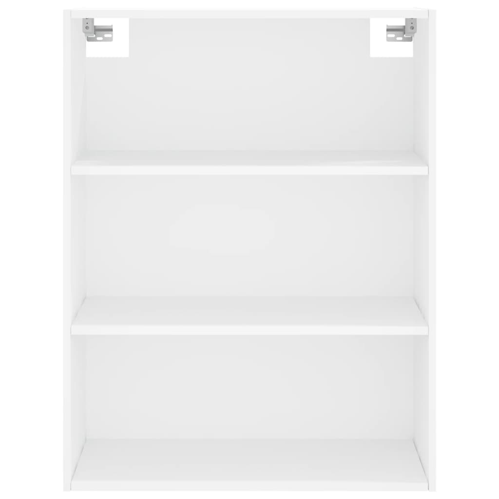 Highboard White 69,5x34x180 cm Engineered Wood