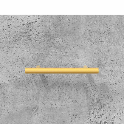 Highboard Concrete Grey 69,5x34x180 cm Engineered Wood