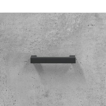 Highboard Concrete Grey 69,5x34x180 cm Engineered Wood