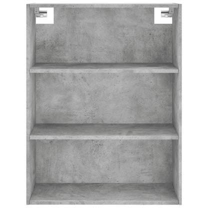 Highboard Concrete Grey 69,5x34x180 cm Engineered Wood