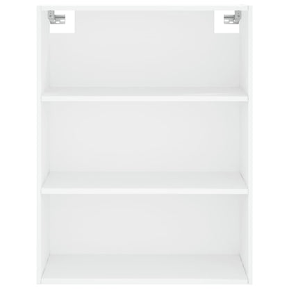 Highboard White 69,5x34x180 cm Engineered Wood