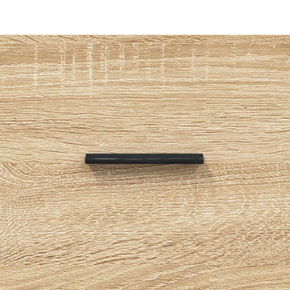 Highboard Sonoma Oak 69,5x34x180 cm Engineered Wood