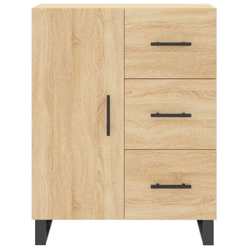 Highboard Sonoma Oak 69,5x34x180 cm Engineered Wood