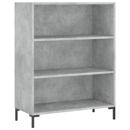 Highboard Concrete Grey 69,5x32,5x180 cm Engineered Wood