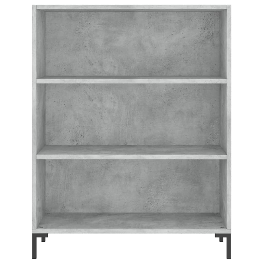 Highboard Concrete Grey 69,5x32,5x180 cm Engineered Wood