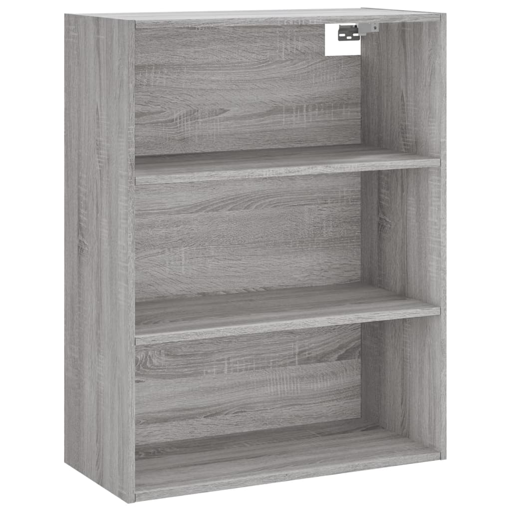 Highboard Grey Sonoma 69,5x32,5x180 cm Engineered Wood