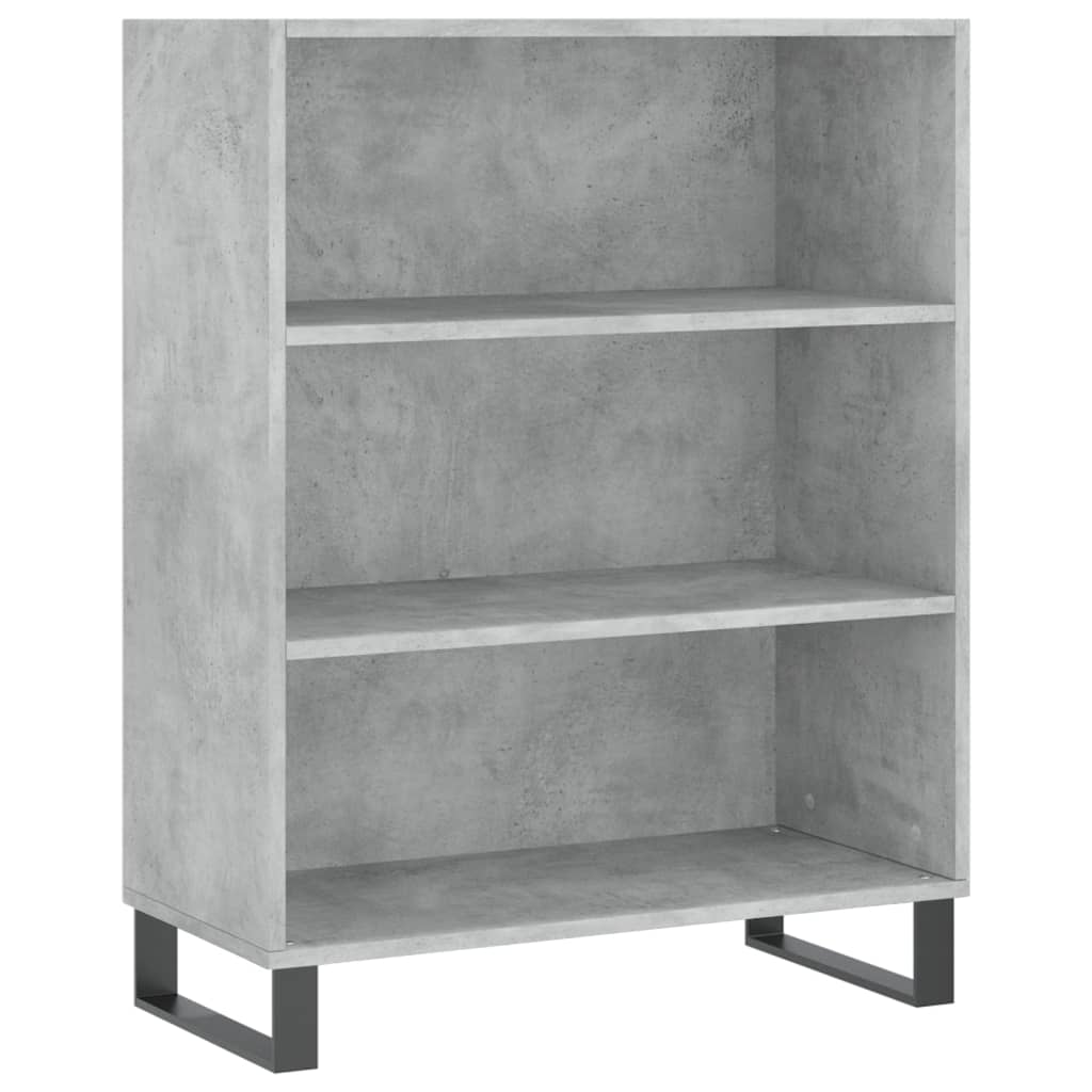 Highboard Concrete Grey 69,5x32,5x180 cm Engineered Wood