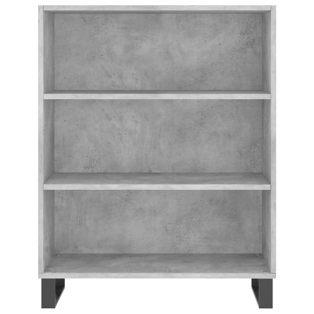 Highboard Concrete Grey 69,5x32,5x180 cm Engineered Wood