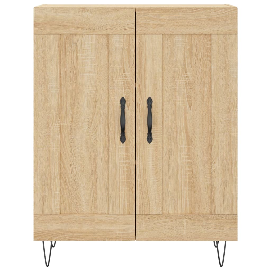 Highboard Sonoma Oak 69,5x34x180 cm Engineered Wood
