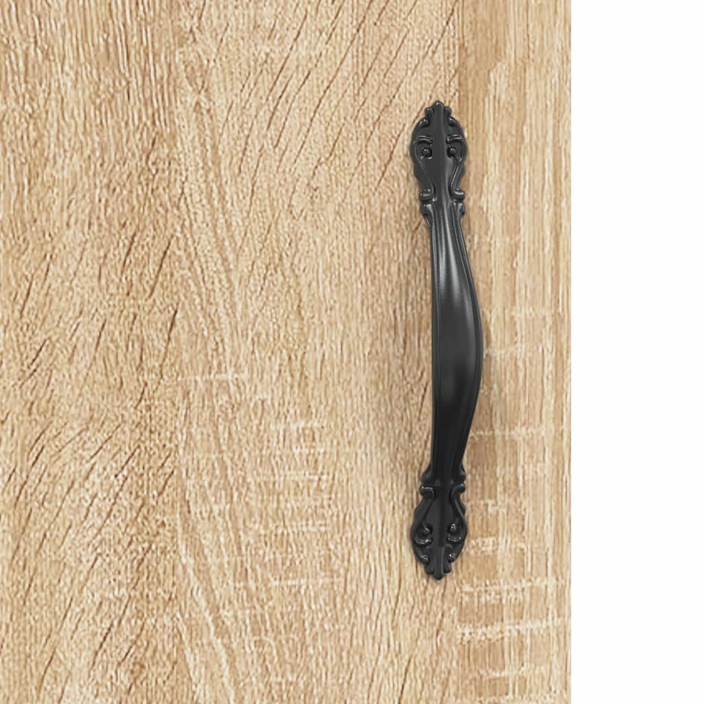 Highboard Sonoma Oak 69,5x34x180 cm Engineered Wood