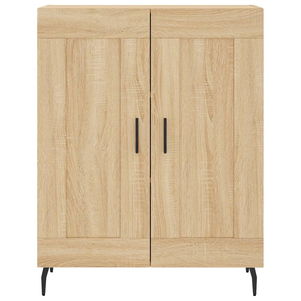 Highboard Sonoma Oak 69,5x34x180 cm Engineered Wood