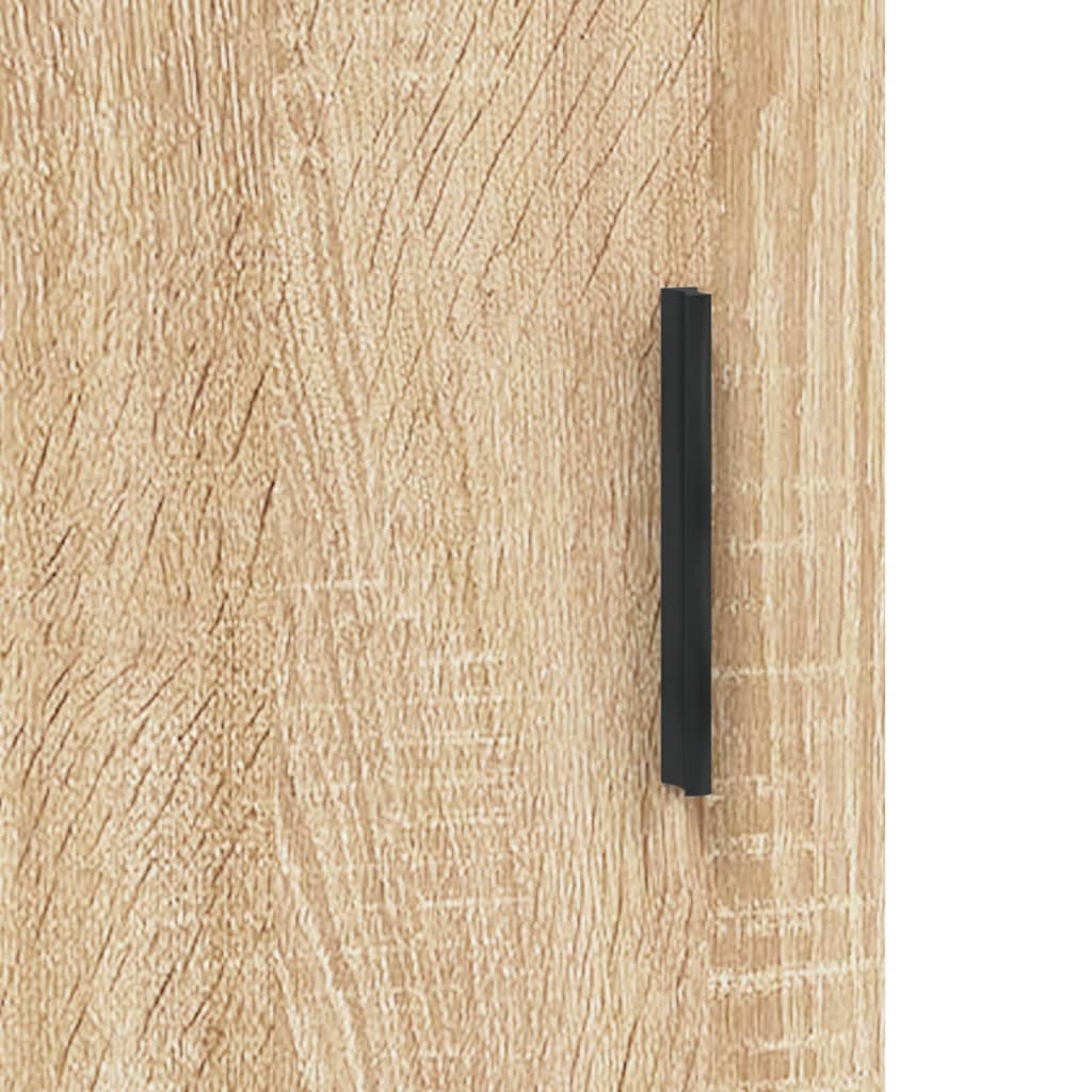 Highboard Sonoma Oak 69,5x34x180 cm Engineered Wood