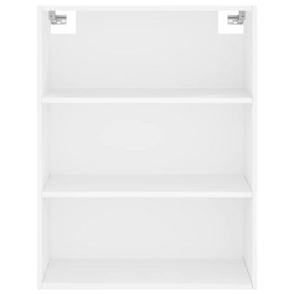 Highboard White 69,5x34x180 cm Engineered Wood
