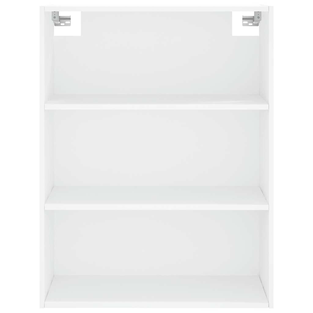 Highboard White 69.5x34x180 cm Engineered Wood