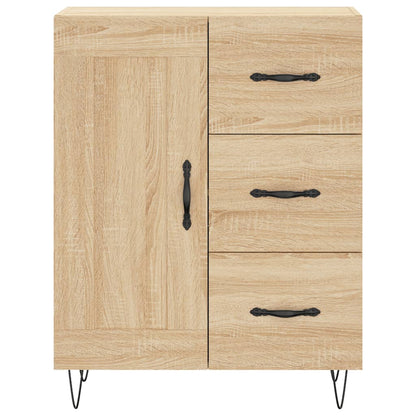 Highboard Sonoma Oak 69.5x34x180 cm Engineered Wood