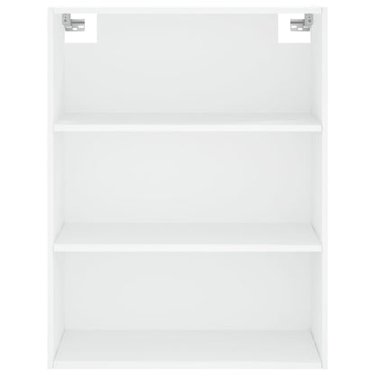 Highboard White 69,5x34x180 cm Engineered Wood