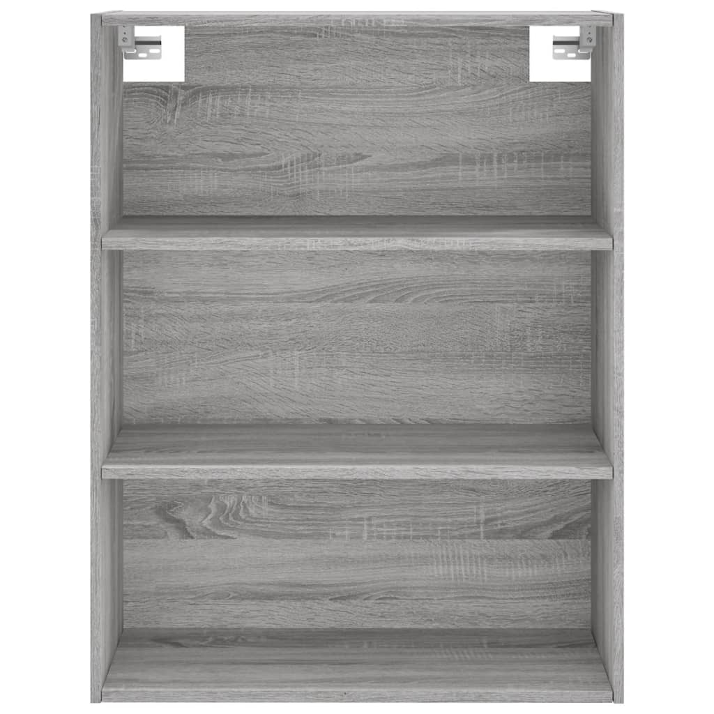 Highboard Grey Sonoma 69,5x34x180 cm Engineered Wood
