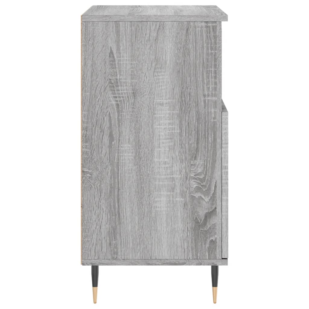 Sideboards 3 pcs Grey Sonoma Engineered Wood