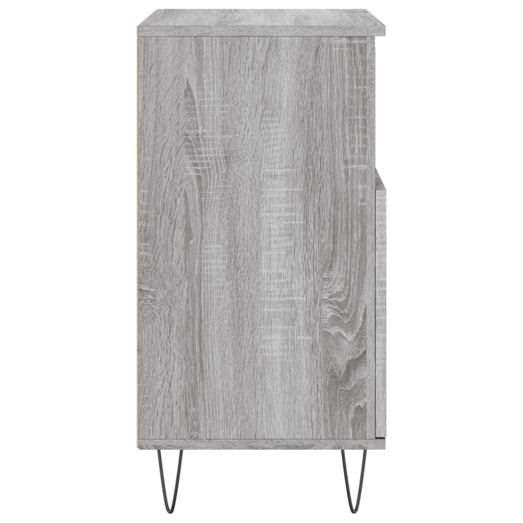 Sideboards 3 pcs Grey Sonoma Engineered Wood