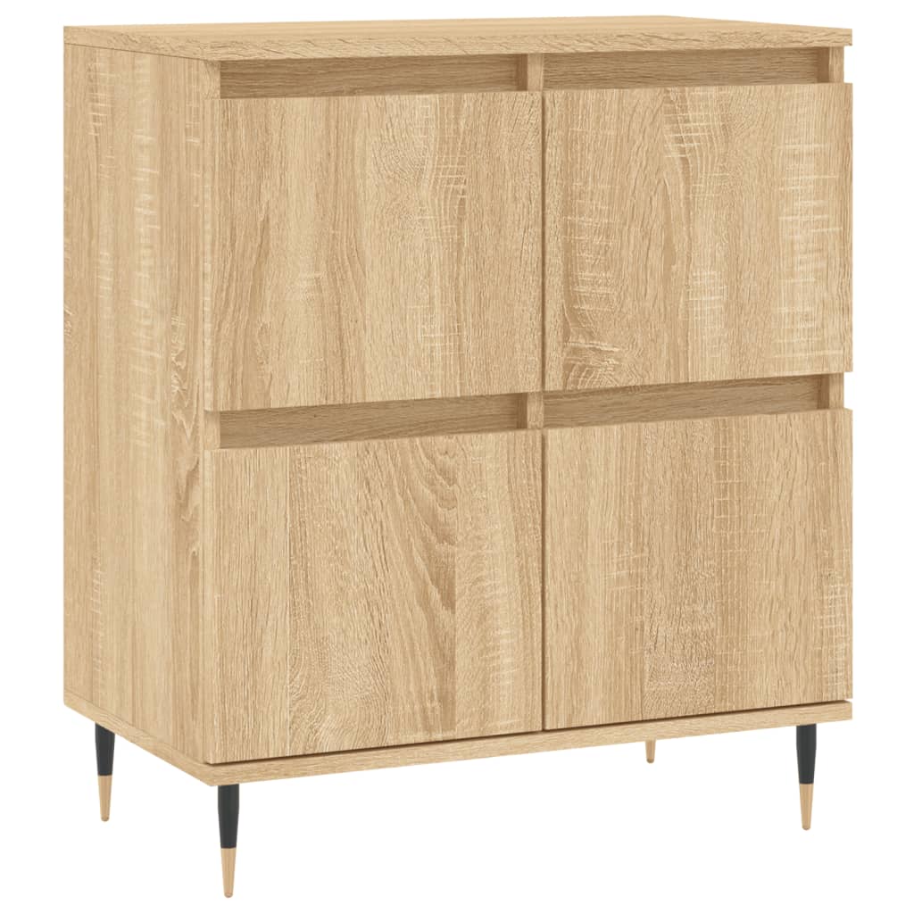 Sideboards 2 pcs Sonoma Oak Engineered Wood