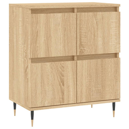 Sideboards 2 pcs Sonoma Oak Engineered Wood