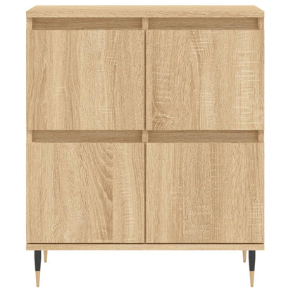 Sideboards 2 pcs Sonoma Oak Engineered Wood