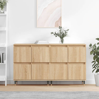 Sideboards 2 pcs Sonoma Oak Engineered Wood