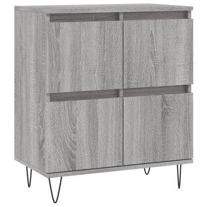 Sideboards 2 pcs Grey Sonoma Engineered Wood