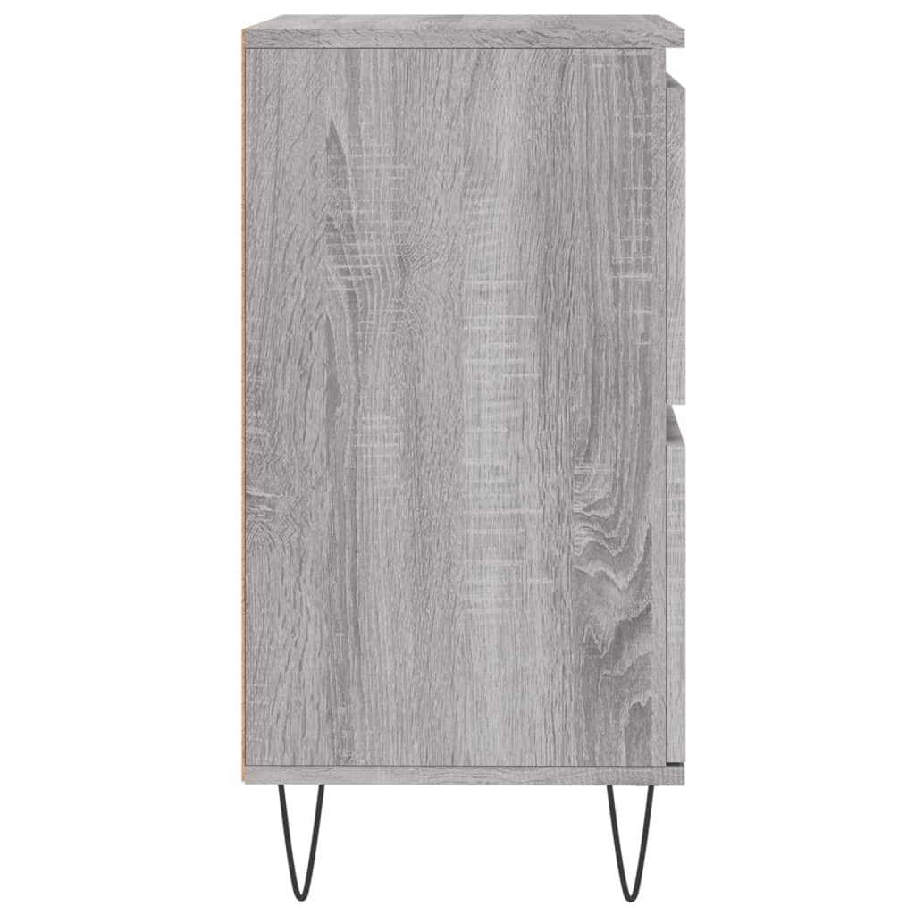 Sideboards 2 pcs Grey Sonoma Engineered Wood