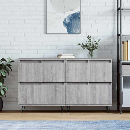 Sideboards 2 pcs Grey Sonoma Engineered Wood