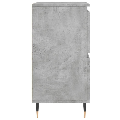 Sideboards 3 pcs Concrete Grey Engineered Wood