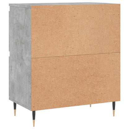 Sideboards 3 pcs Concrete Grey Engineered Wood