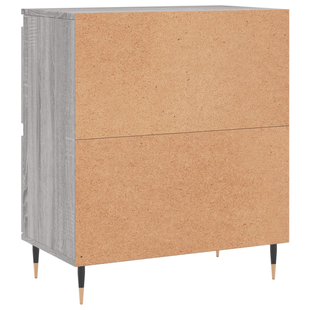 Sideboards 3 pcs Grey Sonoma Engineered Wood