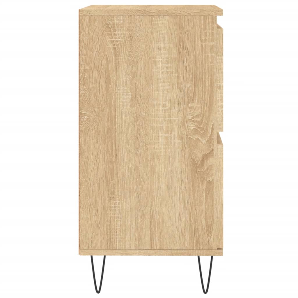 Sideboards 3 pcs Sonoma Oak Engineered Wood