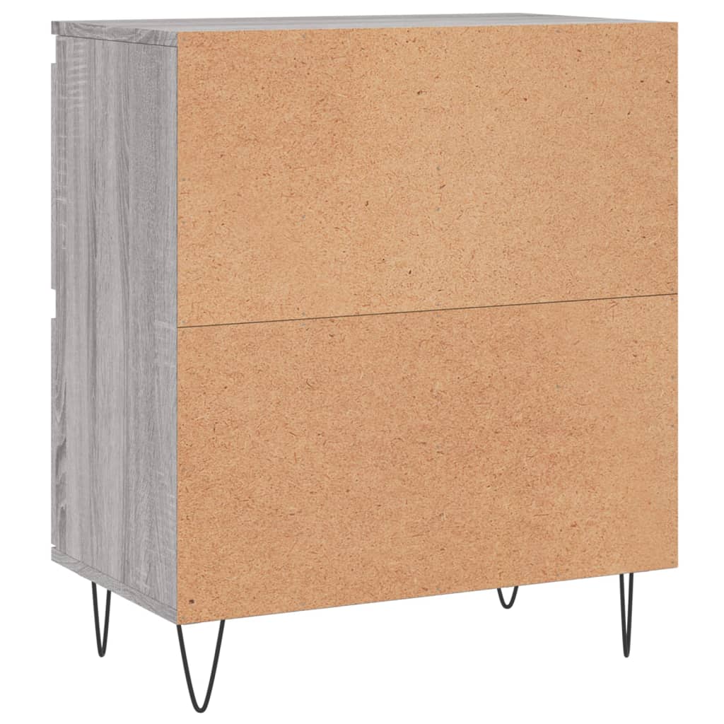 Sideboards 3 pcs Grey Sonoma Engineered Wood