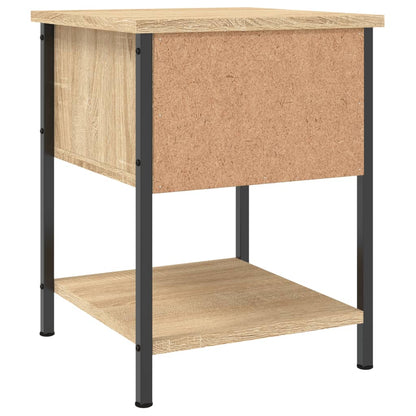 Bedside Tables 2 pcs Sonoma Oak 34x35,5x45 cm Engineered Wood