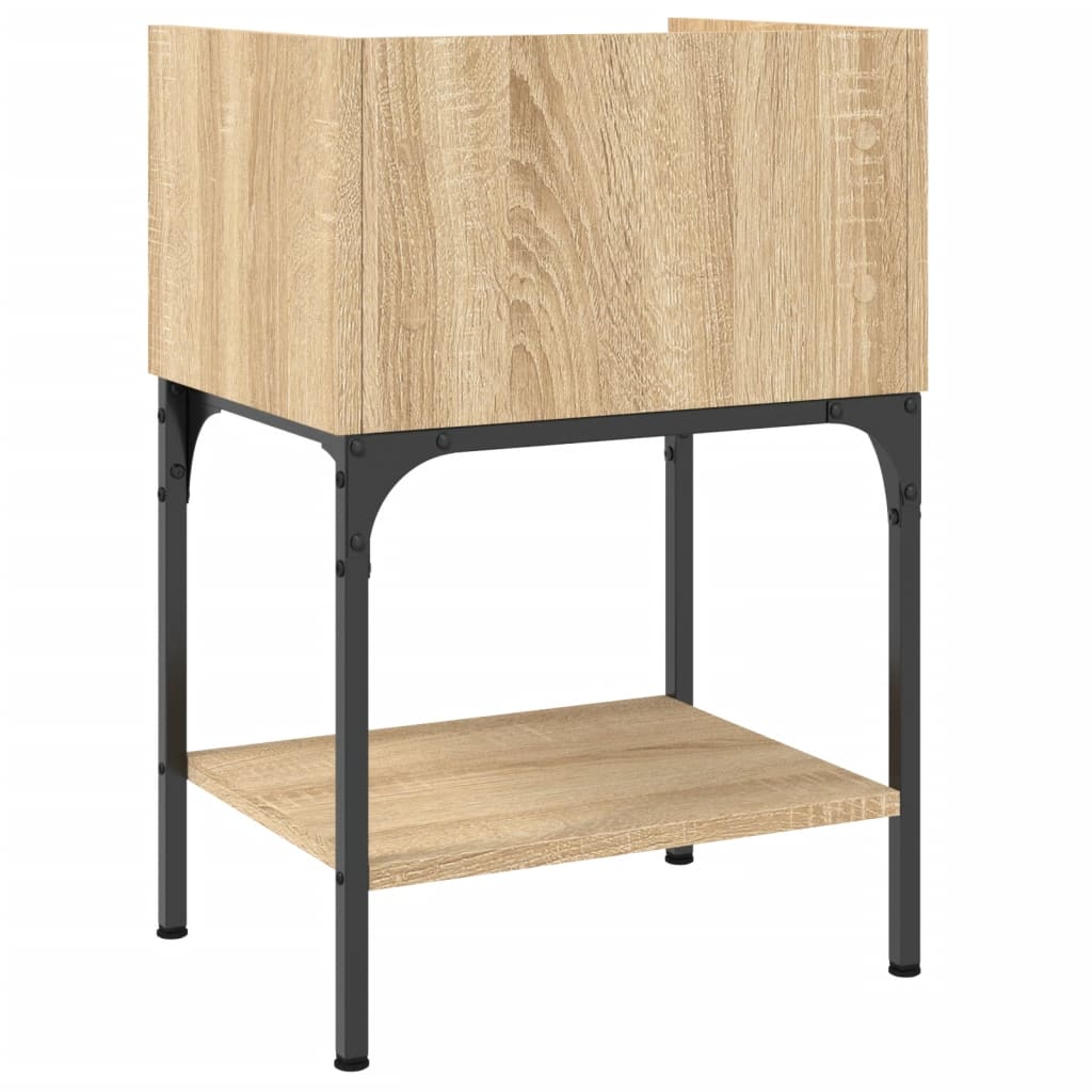 Bedside Tables 2 pcs Sonoma Oak 40,5x31x60 cm Engineered Wood