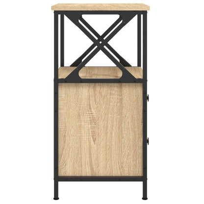Bedside Cabinet Sonoma Oak 34x35,5x70 cm Engineered Wood