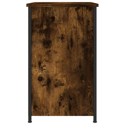 Bedside Cabinets 2 pcs Smoked Oak 40x36x60 cm Engineered Wood