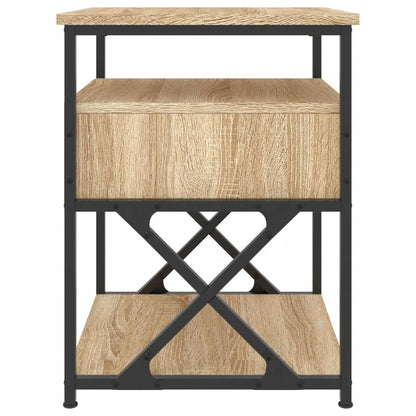 Bedside Cabinet | Sonoma Oak | Engineered wood, iron | 40x42x55 cm