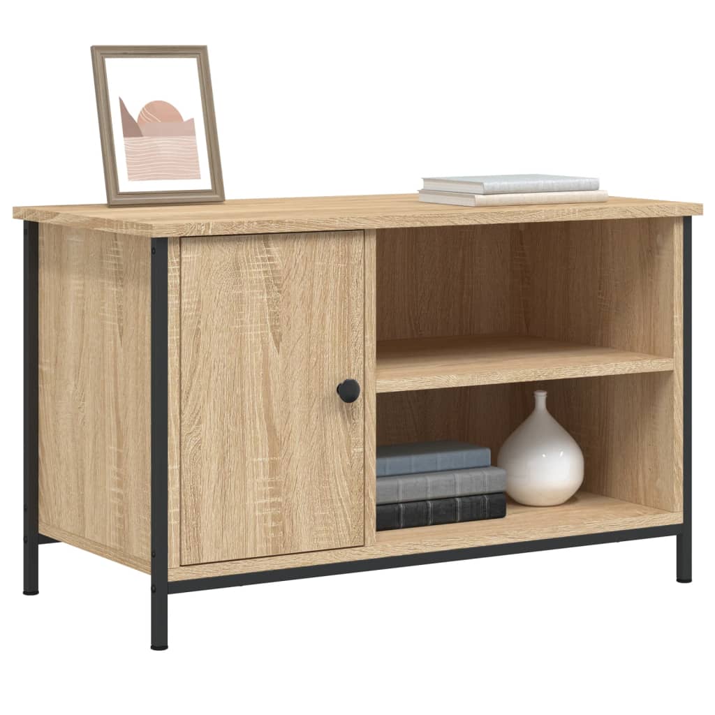 TV Cabinet Sonoma Oak 80x40x50 cm Engineered Wood