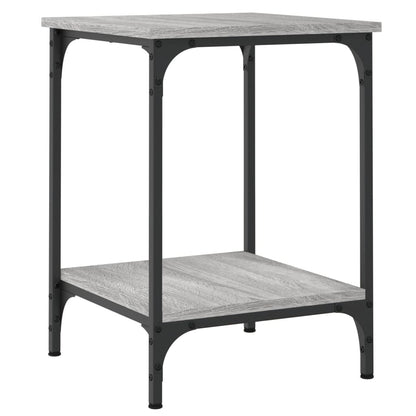 Coffee Table Grey Sonoma 40x40x55 cm Engineered Wood