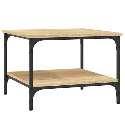 Coffee Table Sonoma Oak 55x55x40 cm Engineered Wood