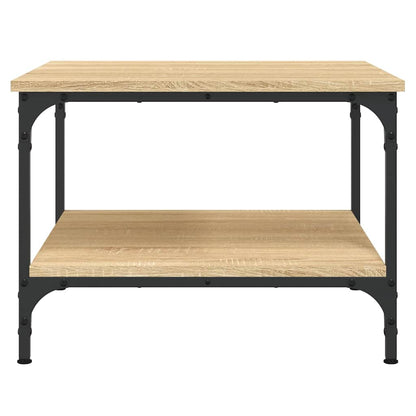 Coffee Table Sonoma Oak 55x55x40 cm Engineered Wood