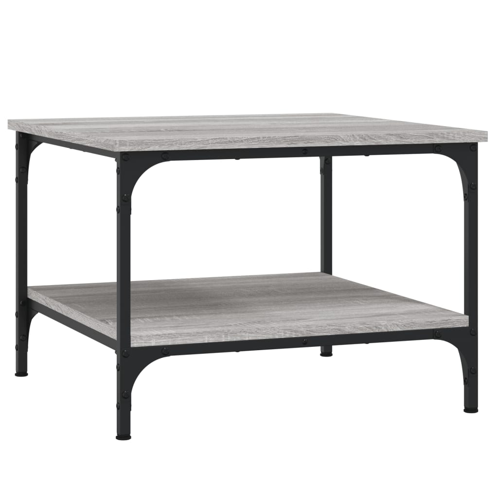 Coffee Table Grey Sonoma 55x55x40 cm Engineered Wood
